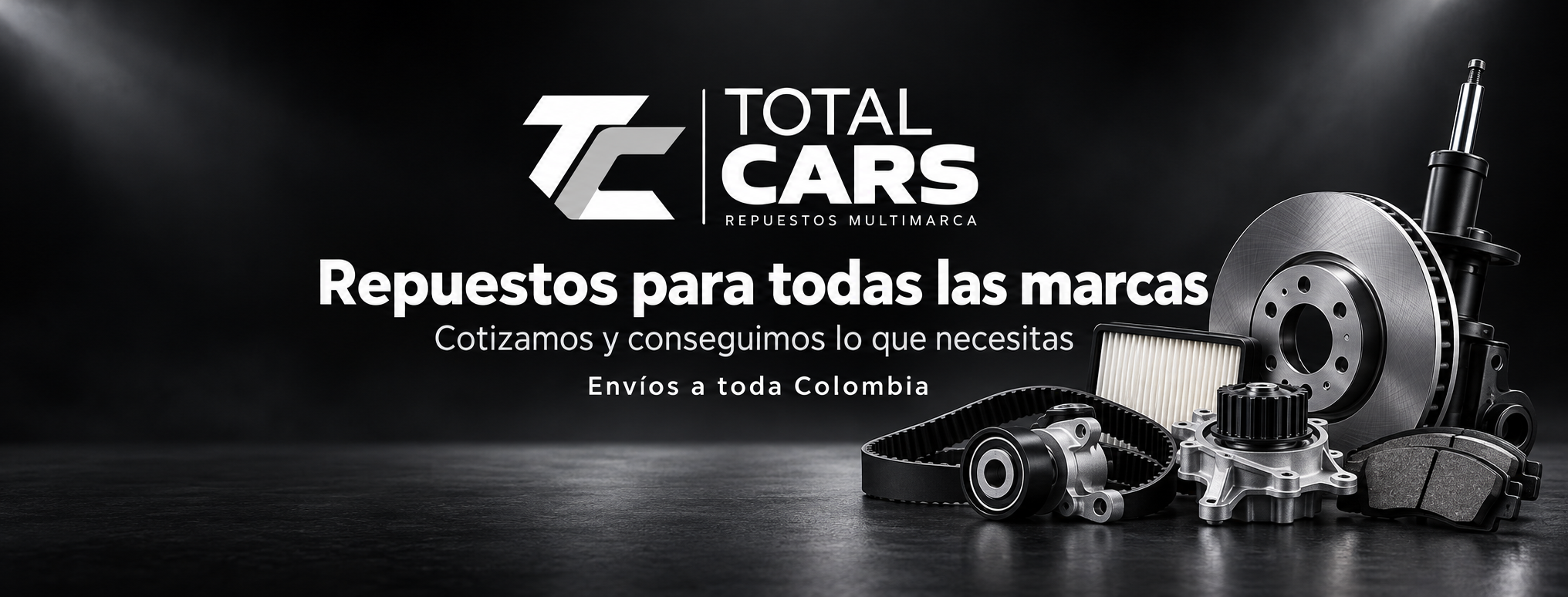 Total Cars: repuestos para diferentes marcas y envíos a Colombia